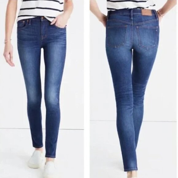 Madewell 9" High Rise Skinny Jeans - Picture 1 of 10